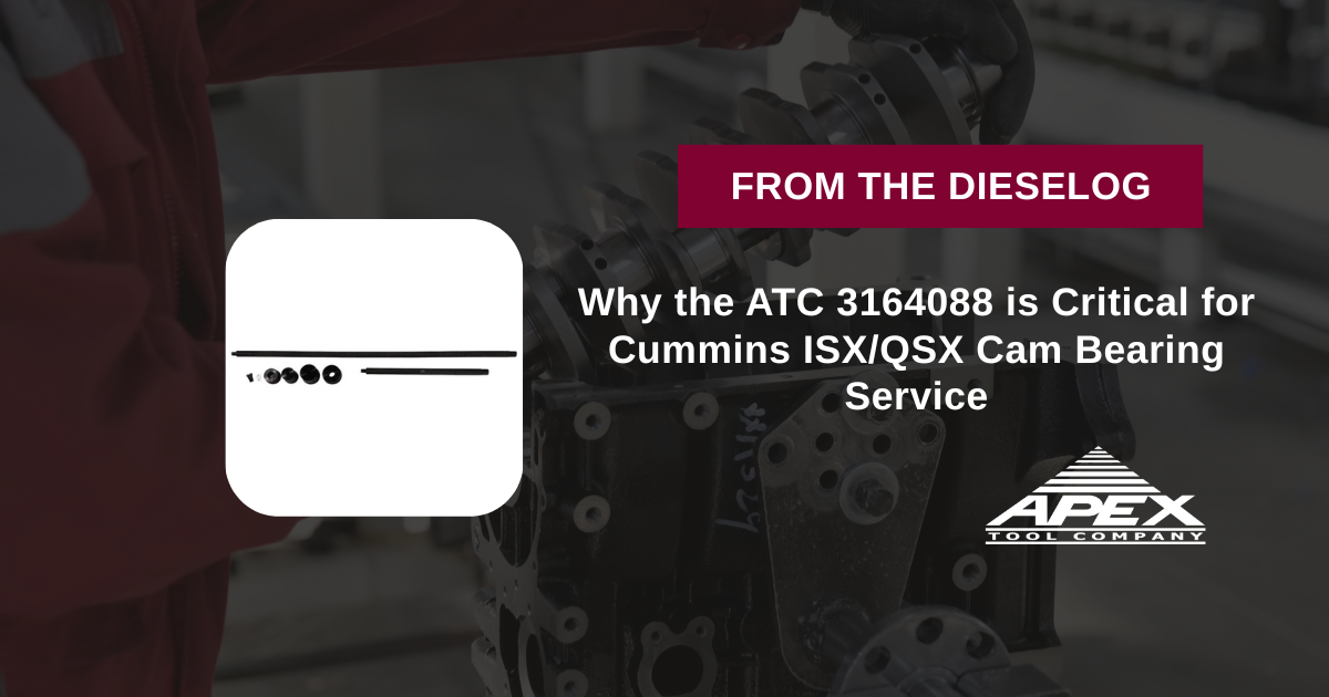 Why the ATC 3164088 is Critical for Cummins ISX/QSX Cam Bearing Service
